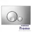 Комплект инсталляция OLI 80 Eco + подвесной унитаз Point Афина белый + кнопка смыва Globe (хром)