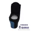 Унитаз-моноблок Emmy EY-9006 безободковый с сиденьем термопласт микролифт, черный/голубой