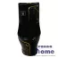 Унитаз-моноблок Emmy EY-9004G безободковый с сиденьем микролифт, черный/золото